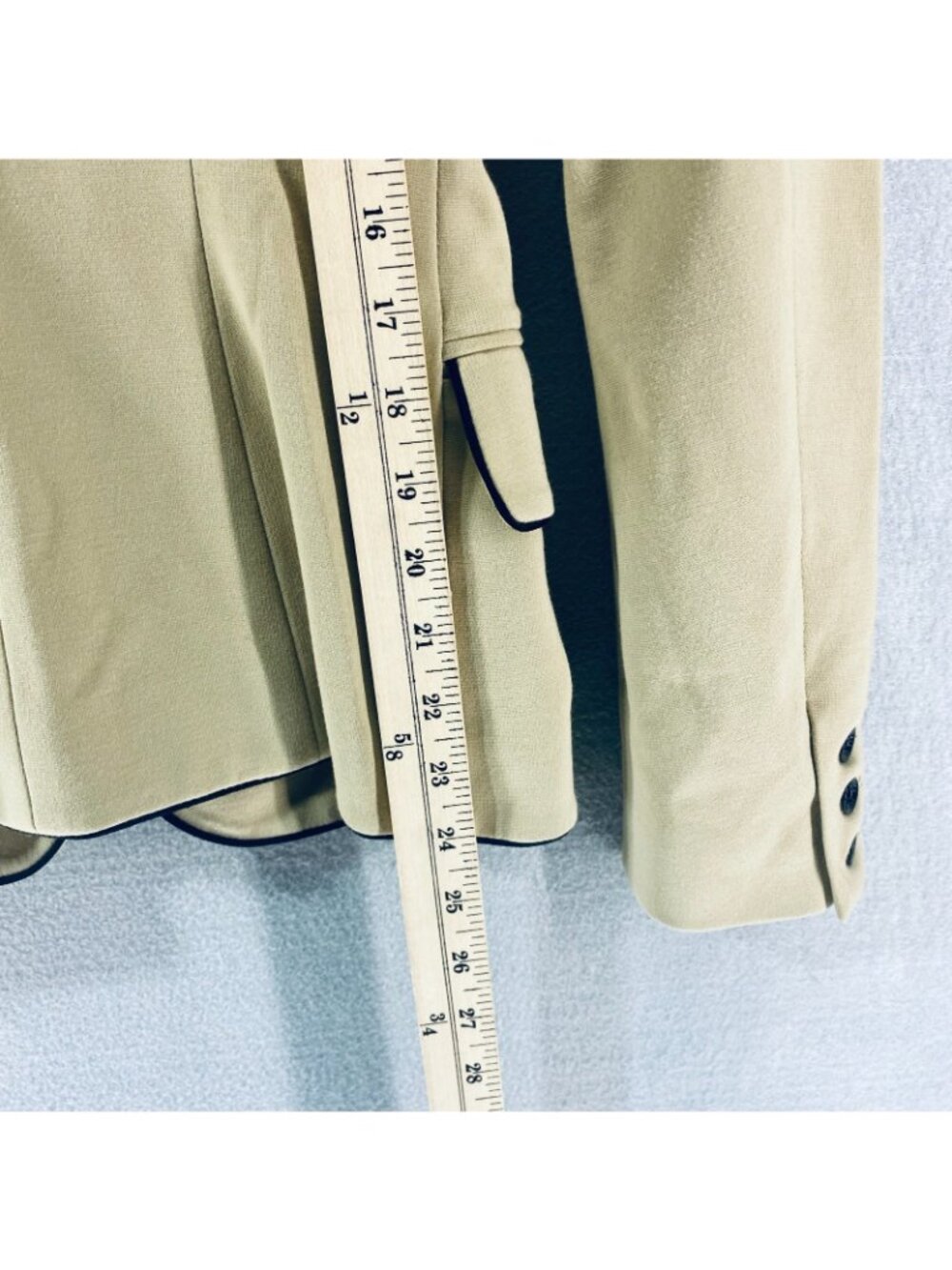 Plein Sud Jeanius Blazer Womens S Beige Single Button Designer Italy Italian - Picture 10 of 11
